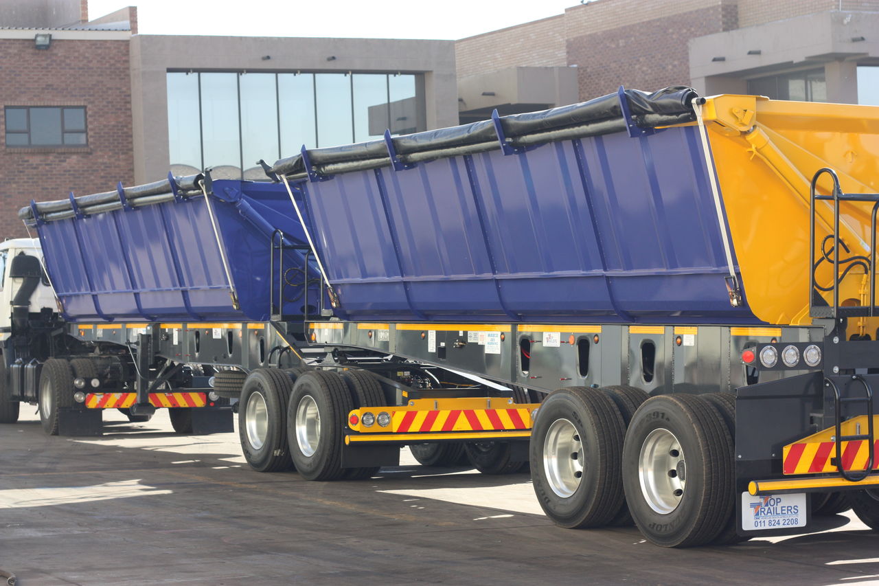 Start Your Own Trucking Business, 34 Ton Side Tippers, Become A Trucker In Swaziland